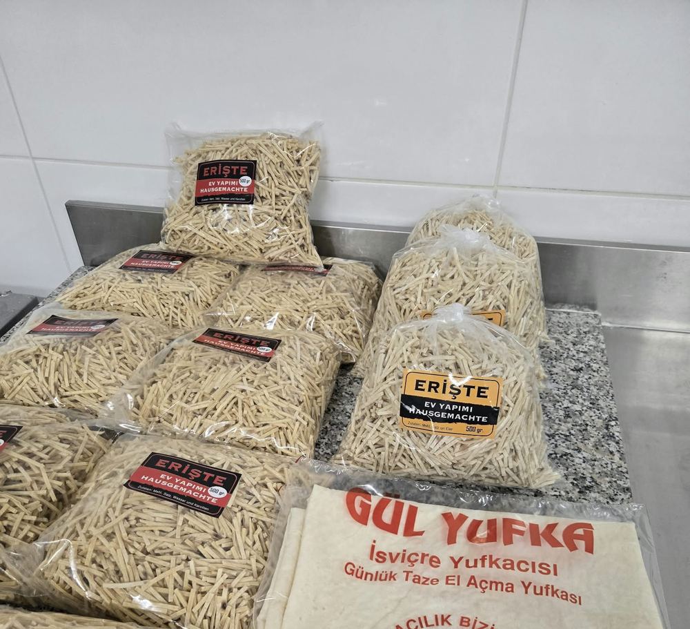 Gül Yufka tezgahı, erişte ve yufka
